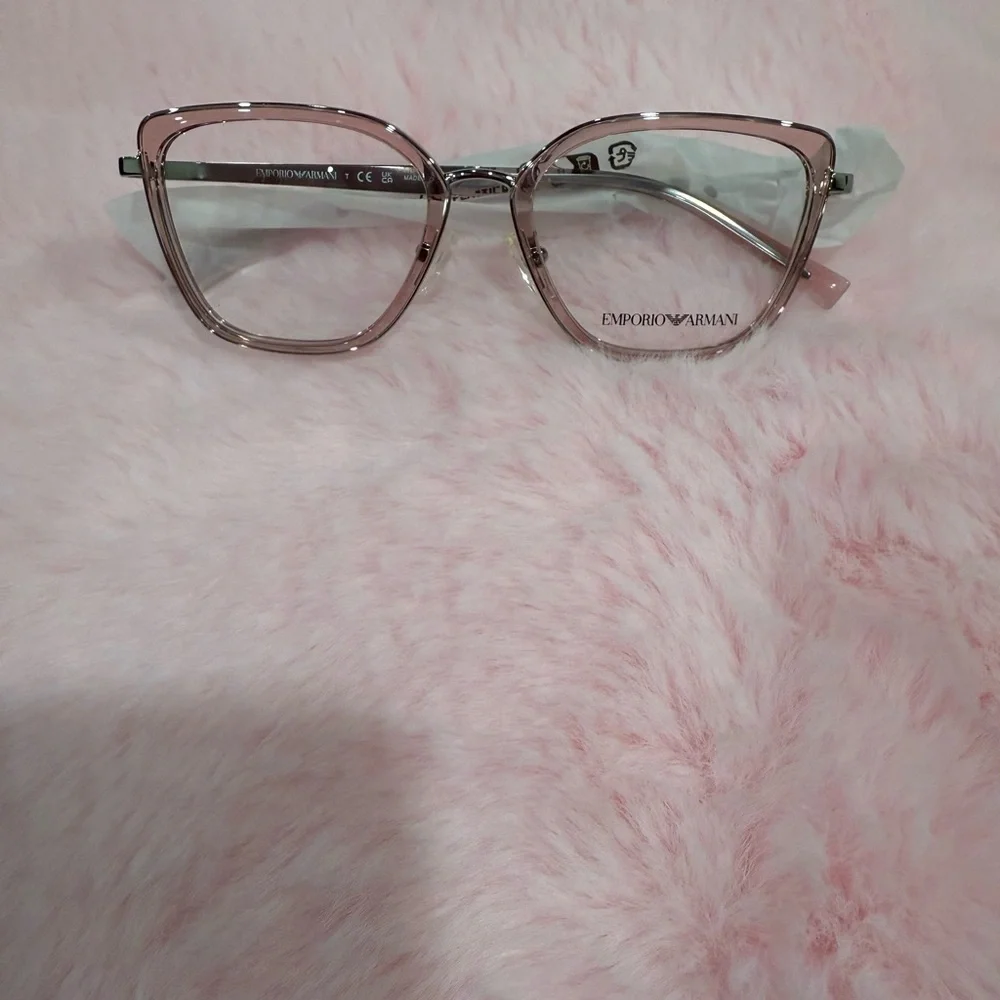 Emporio Armani Women's Ea1152 Cat Eye Prescription Eyewear Frames